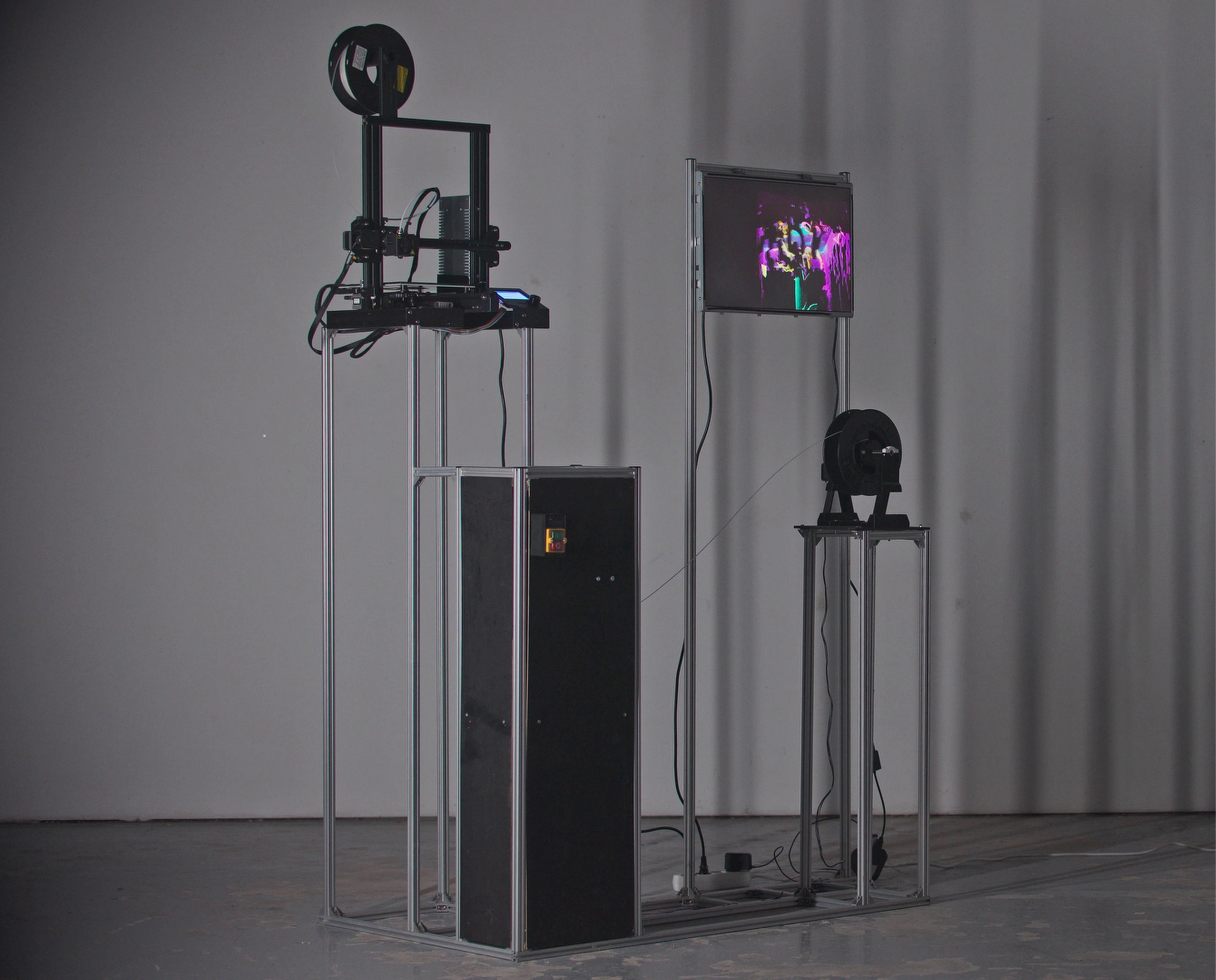 Vue de l’installation Alter Réalités